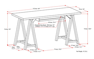 Sawhorse - Handcrafted Desk