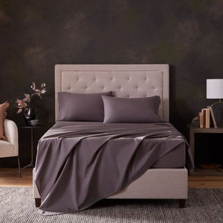 Classic Cotton Sheet Set - Split Queen - Charcoal