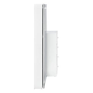 Vancouver - Floor Mirror With Storage - White