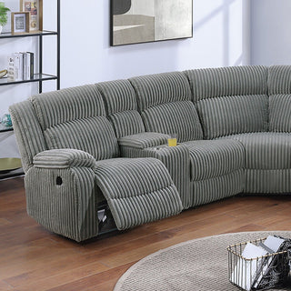 Power Motion Sectional LAF / RAF Loveseat With Console Cup Holders