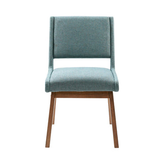 Dining Chair With Upholstered Seat And Back (Set of 2) - Blue