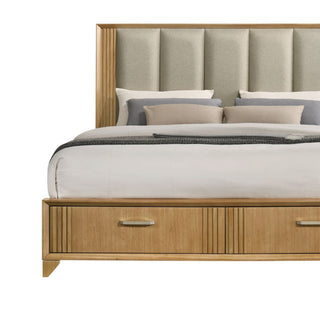 Hugo - Storage Bed With Upholstered Headboard