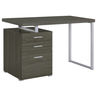 3 Drawer Reversible Office Desk