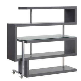 Buck II - Writing Desk With Bookshelf
