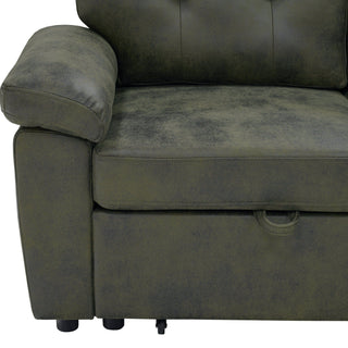 Convertible Sectional Sofa Bed & Pull Out Sleeper And Storage