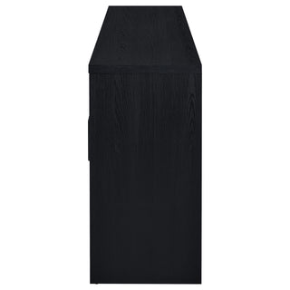Shayne - 4 Door Sideboard With Arched Doors - Black