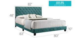 Luxurious Upholstered Bed