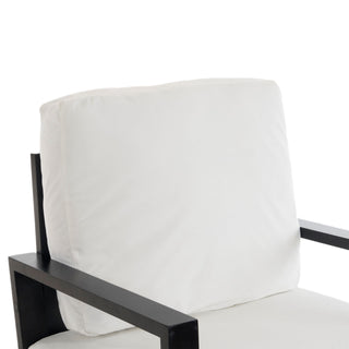 Modern Armchair With Solid Wood Frame