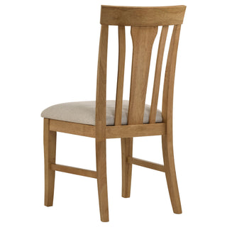 Auburn - Dining Side Chair (Set of 2) - Natural / Light Brown