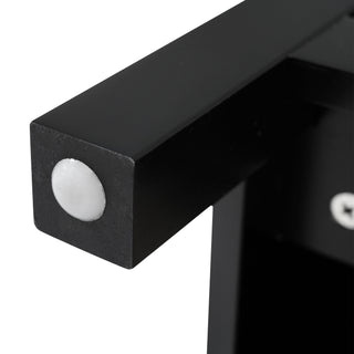 Bathroom Vanity With Sink And Ample Storage, Rectangular Undermount Sink - Black