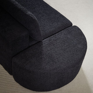 V - Shaped Modular Sofa Set With 3 Pillow