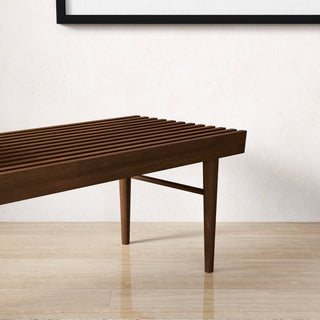 Mia - Bench - Dark Brown