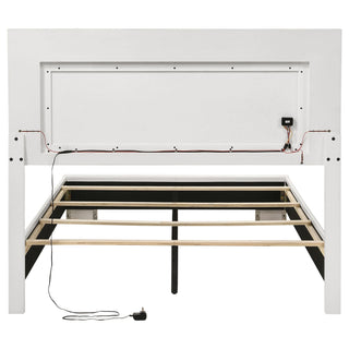 Felicity - LED Panel Bed With Built In Lighting