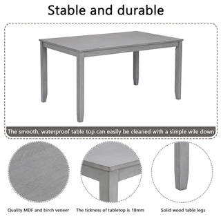 Kitchen Dining Set, Rectangular Dining Table