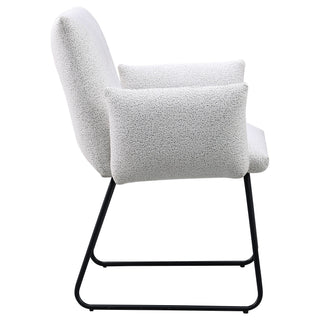 Donica - Upholstered Dining Arm Chair (Set of 2) - Light Gray