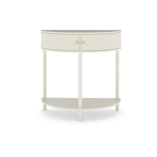 Demi Lune - Console Table With 2 Storage Drawers