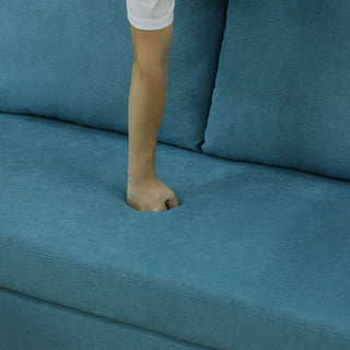 L - Shaped Convertible Sofa Bed With Storage Chaise