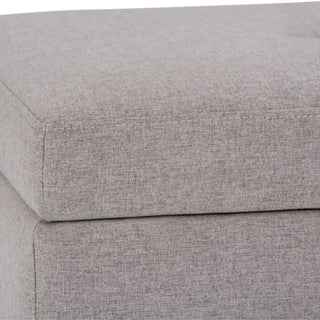 Oregon - Contemporary Storage Ottoman Bench With Tray