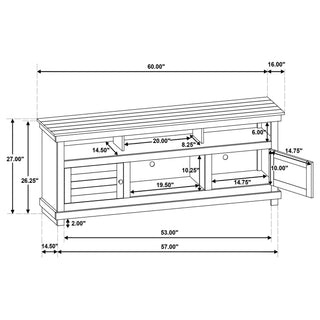 Castleton - TV Stand Media Console
