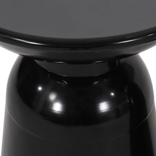 Outdoor Modern Metal End Large Table