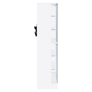 Gilbert - 4 Door LED Curio Display Cabinet