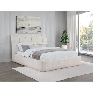 Branson - Platform Bed With Tufted Headboard