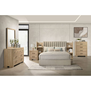 Merritt - 2 Drawer Nightstand - Light Oak