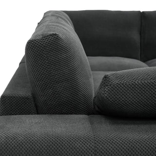 Sectional, Large Arms, Toss Pillows Included