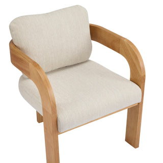 2 Pack Dining Chairs With Pillow Back