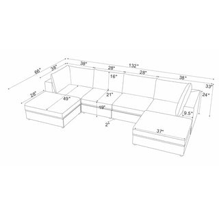 Reversible Modular Sectional