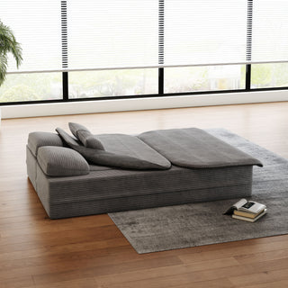 2 In 1 Foldable Sofa Bed With Multi Functional Blanket