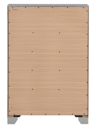 Madison - Chest - Silver Champagne