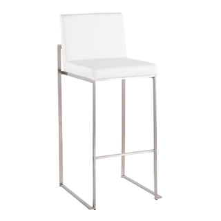 Fuji - Contemporary And Modern Elegance High Back Barstool