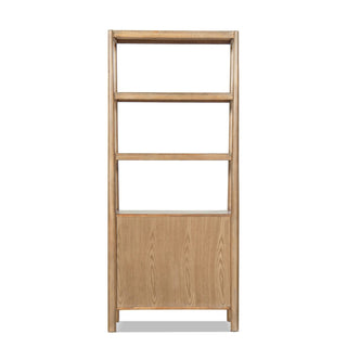 Nolan - Bookcase With Lower Cabinet - Natural