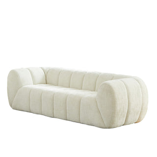 Modern Sofa With Piano Key Backrest