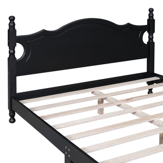 Platform Bed Frame With Slat Support