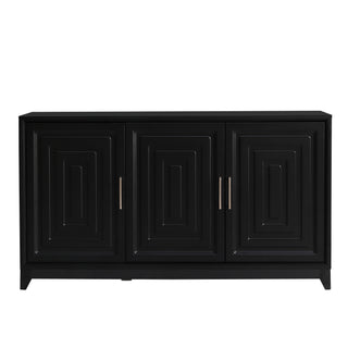 TV Stand, Media Console Cabinet With 2 Spacious Storage Space
