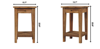 Rope 1 Drawer Table