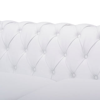 Chesterfield Style 3 Seater Sofa With Deep Button Tufting