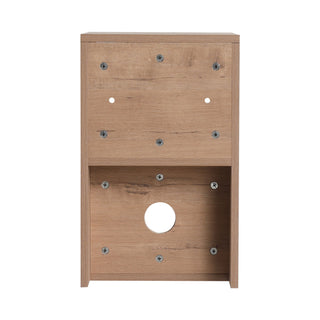 Wall Mounted Bathroom Vanity & Sink, Storage Shelves & Soft Close Door