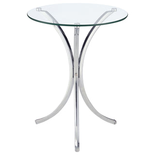 Claudia - Side Table - Chrome