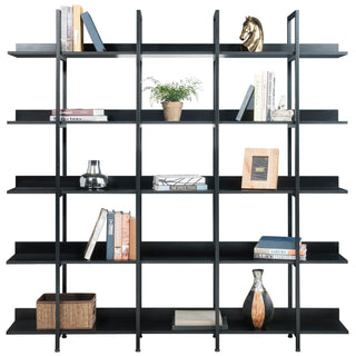 Vintage Industrial 5 Tier Bookcase