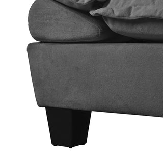Modular Cloud Couch Sofa With Cup Holders & Storage, USB Port