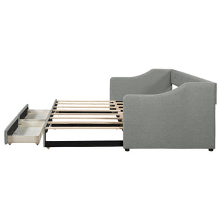 Upholstered Daybed With 2 Drawers
