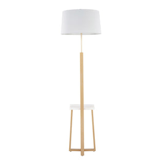 Cosmo - Shelf Contemporary / Glam Floor Lamp