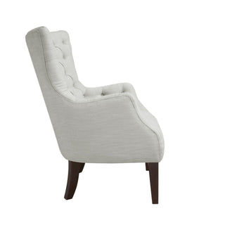 Hannah - Button Tufted Wing Chair