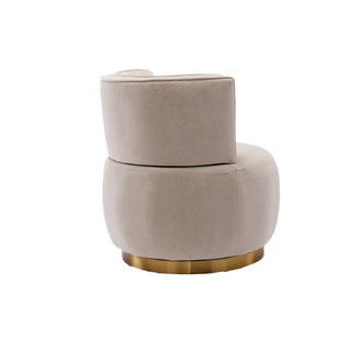 360 Degree Swivel Cuddle Barrel Accent Sofa Chair