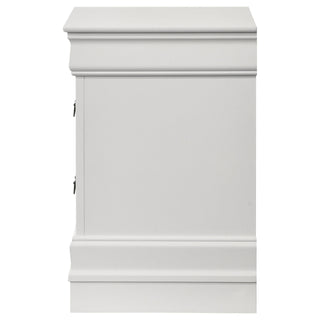 2 Drawer Nightstand - White