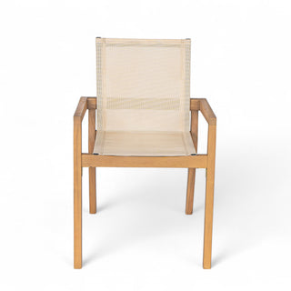 Belfast - Dining Chair With Acacia Wood Frame And Seating (Set of 2)