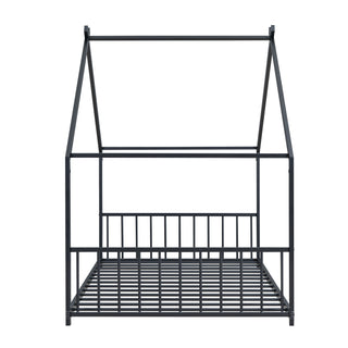 Metal House Bed